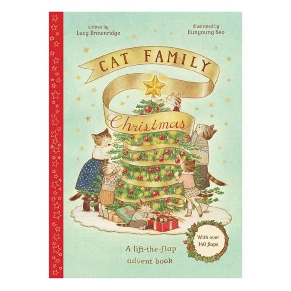 Cat Family Christmas - Lift The Flap Advent Book