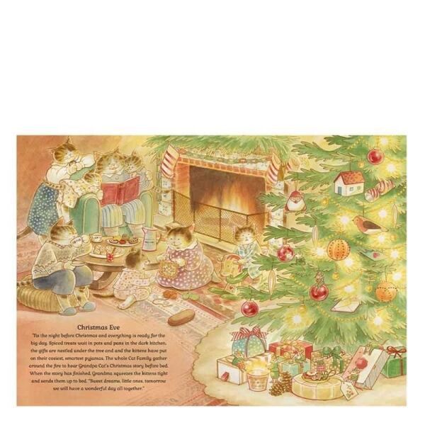 Cat Family Christmas - Lift The Flap Advent Book