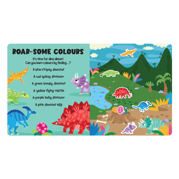Easy Peely Dinosaurs - Peel, Stick, Play