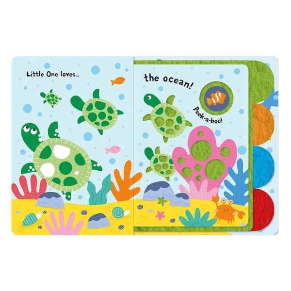 Little Ones Love The Ocean - Board Book