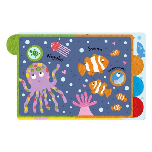 Little Ones Love The Ocean - Board Book