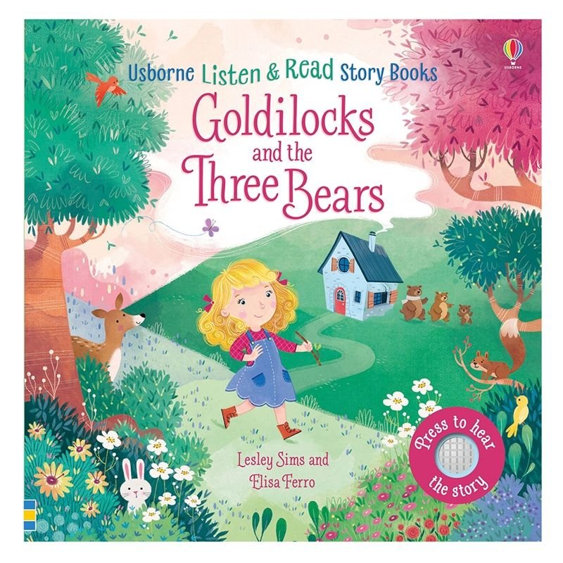 LISTEN-READ STORY BOOKS - GOLDILOCKS AND THE THREE