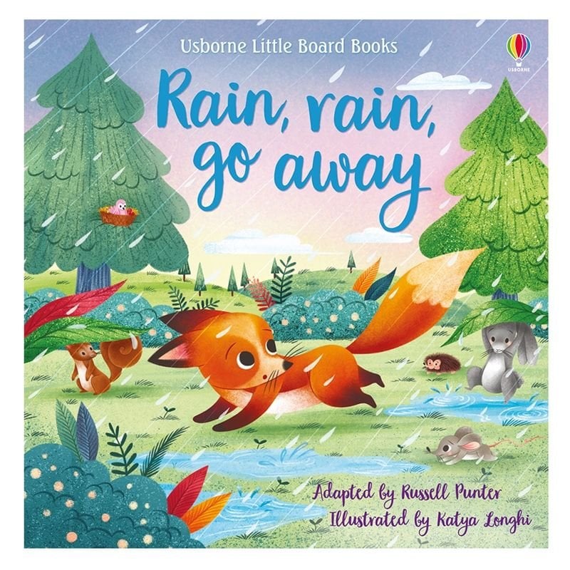 Little Board Books Rain- Rain- Go Away