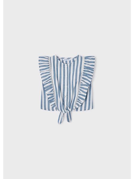 Mayoral Kız Çocuk Çizgili Bluz