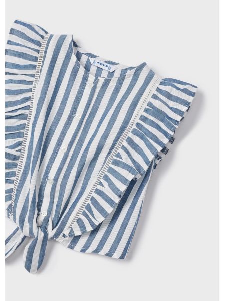 Mayoral Kız Çocuk Çizgili Bluz