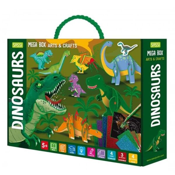 Mega Box Arts and Crafts - Dinosaurs