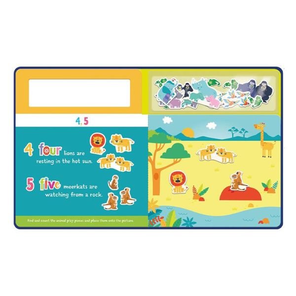 Play Felt - Counting Wild Animals