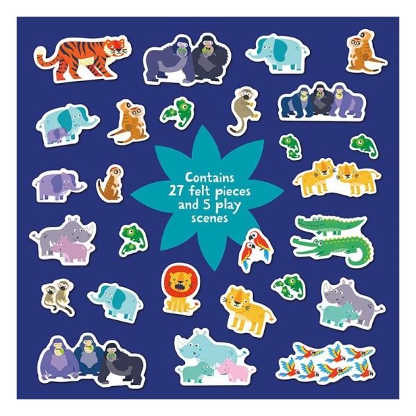 Play Felt - Counting Wild Animals
