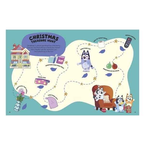 Bluey - Hooray Its Christmas Sticker Activity Book