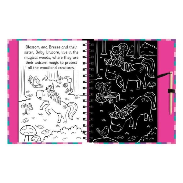 Scratch And Draw - Unicorns