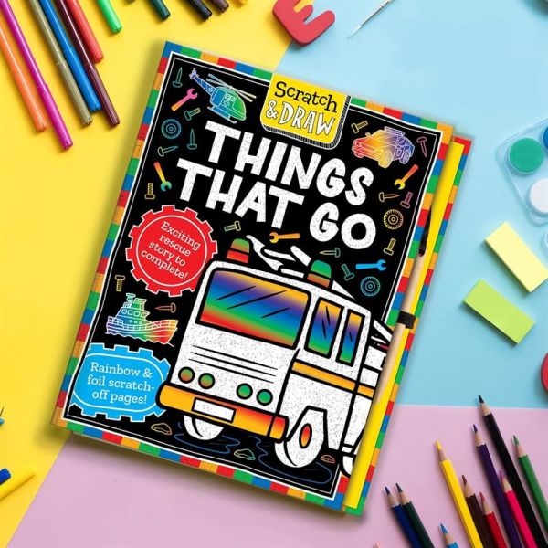 Scratch and Draw - Things That Go