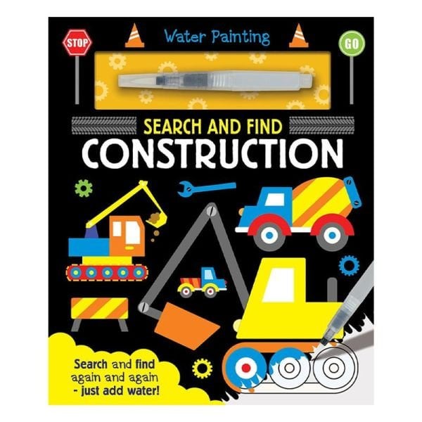 Water Painting - Search and Find Construction