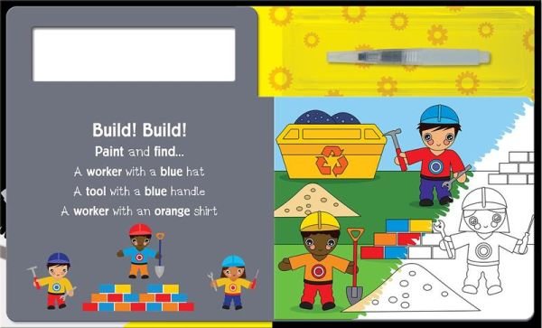 Water Painting - Search and Find Construction