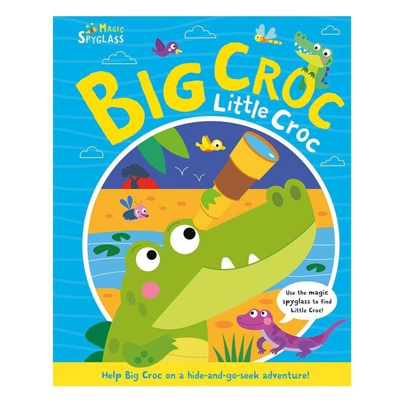 Big Croc Little Croc - Magic Spyglass Board Book