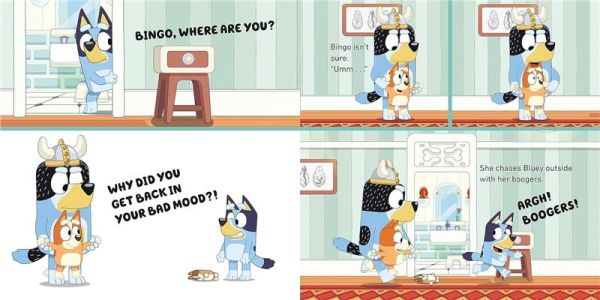 Bluey - Bad Mood - Paperback