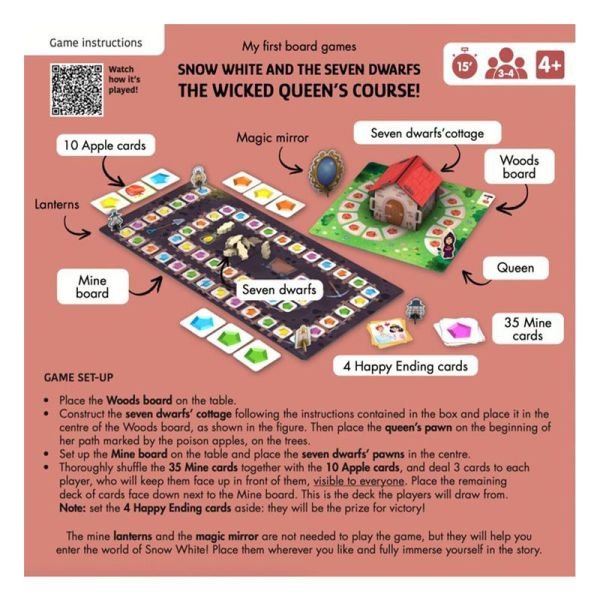 First Board Games - Snow White and the Seven Dwarf