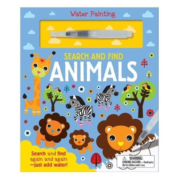 Water Painting - Search And Find Animals