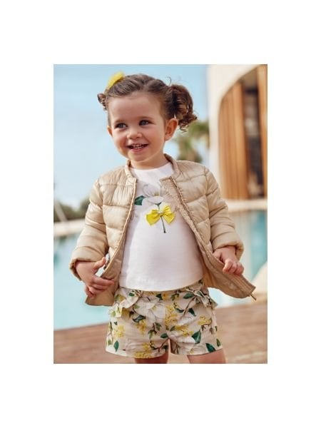 Mayoral Kız Bebek Şişme Mont Bej