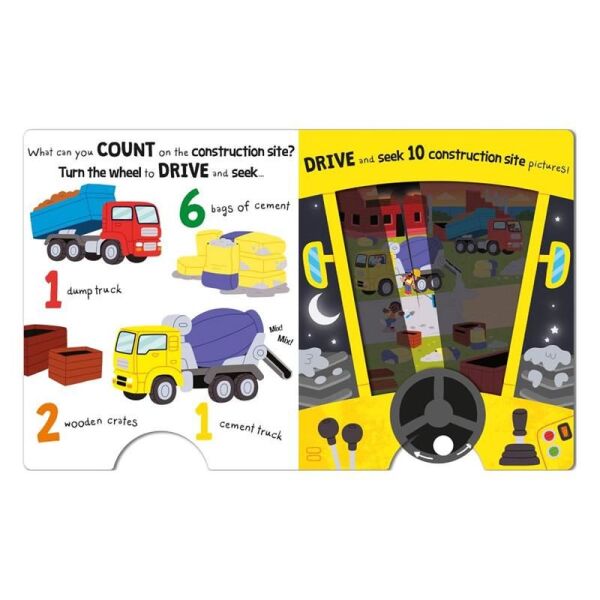 Drive and Seek Digger - A Magic Headlight Book