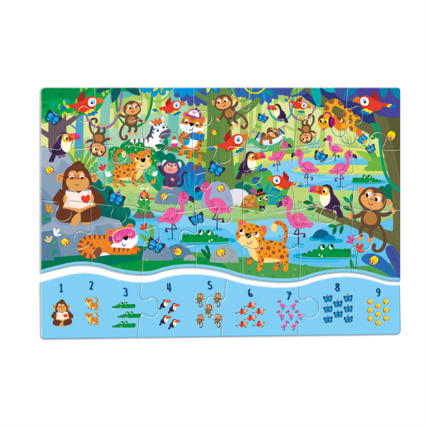 Puzzle 1 2 3 - Orman