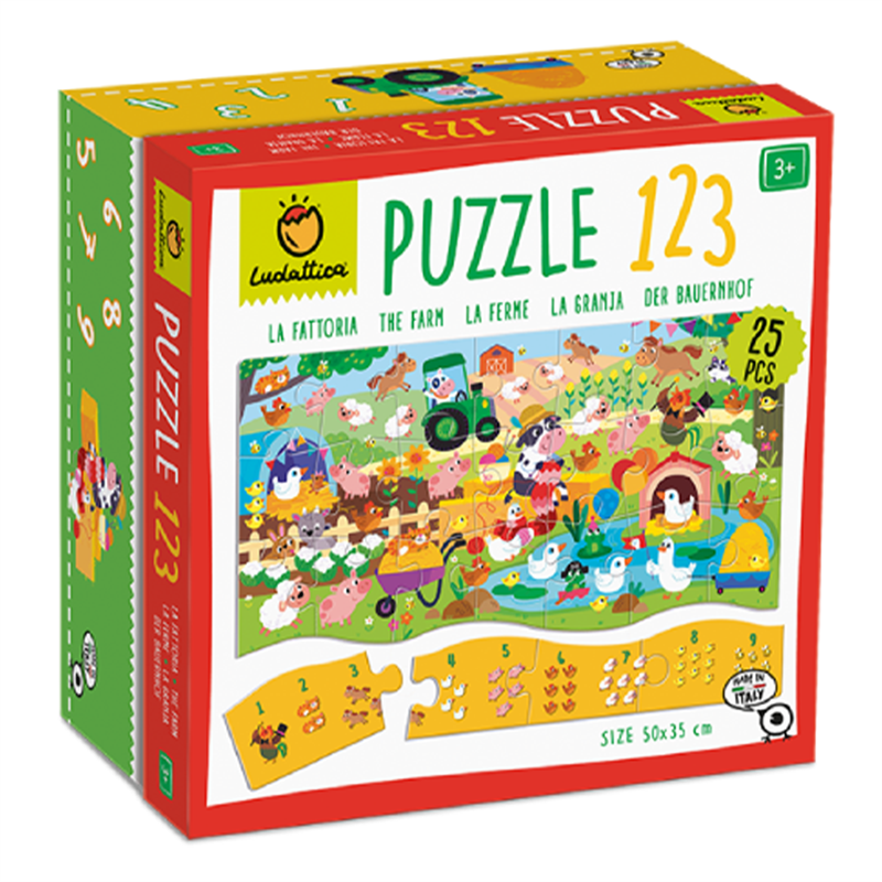 Puzzle 1 2 3 - Çiftlik