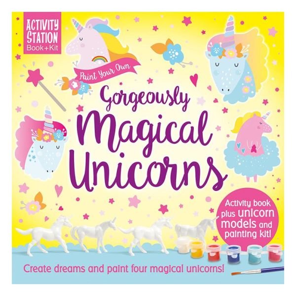Paint Your Own Gorgeously Magical Unicorns