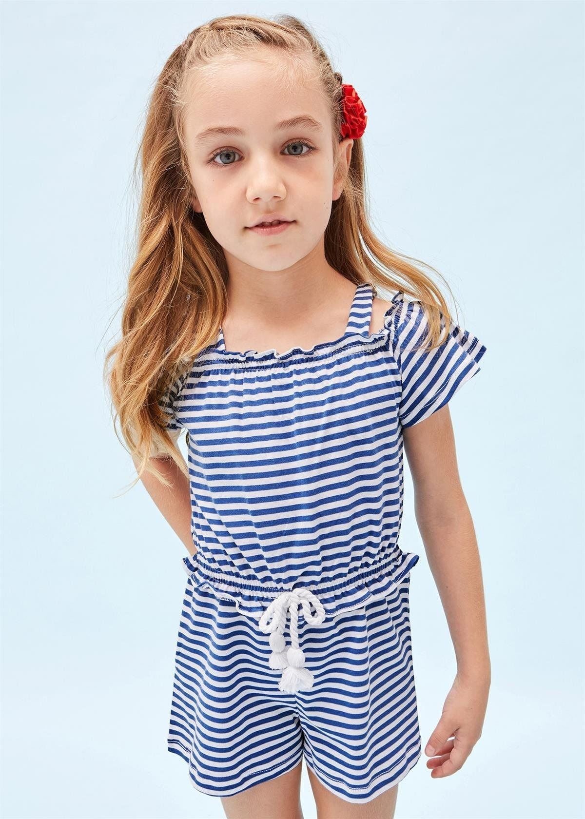 Mayoral Kız Çocuk Penye Tulum MAVİ