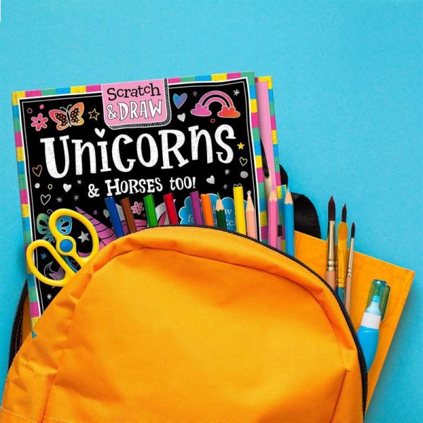 Scratch and Draw - Unicorns and Horses