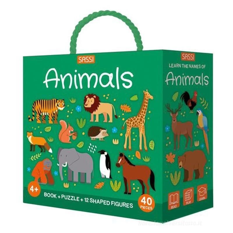 Animals - Book and Puzzle