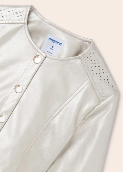 Mayoral Kız Çocuk Deri Ceket