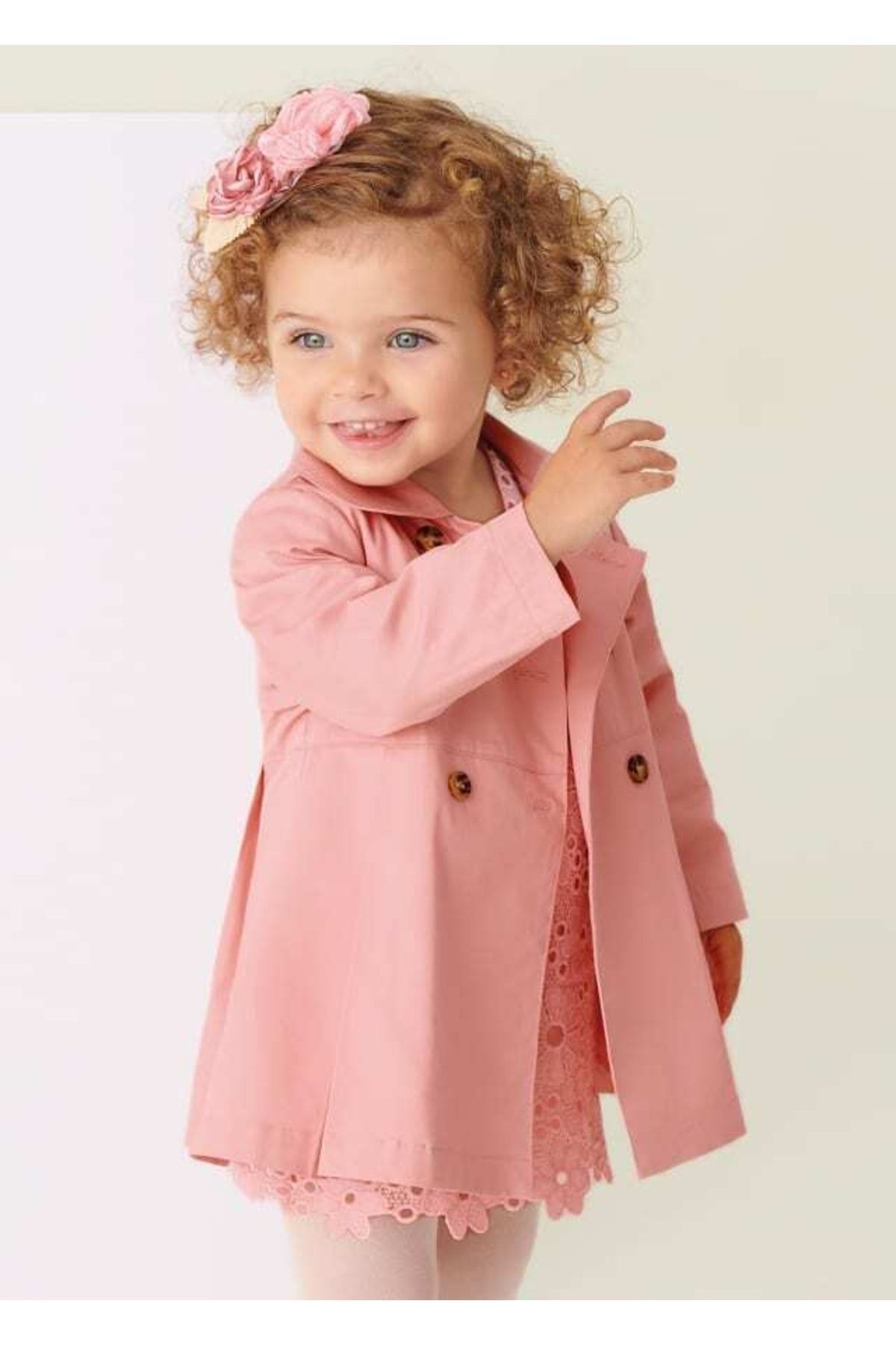 Mayoral Kız Çocuk Trençkot