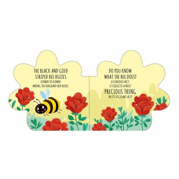 Bee My Friend - Shaped Board Book