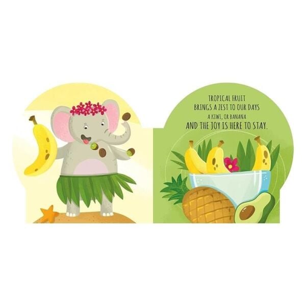 Fruit - Shaped Board Book