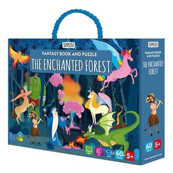 Shaped Puzzle Fantasy - The Enchanted Forest