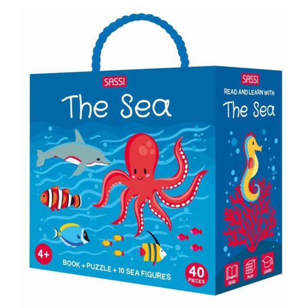 Read and Learn With the  Sea - Book and Puzzle