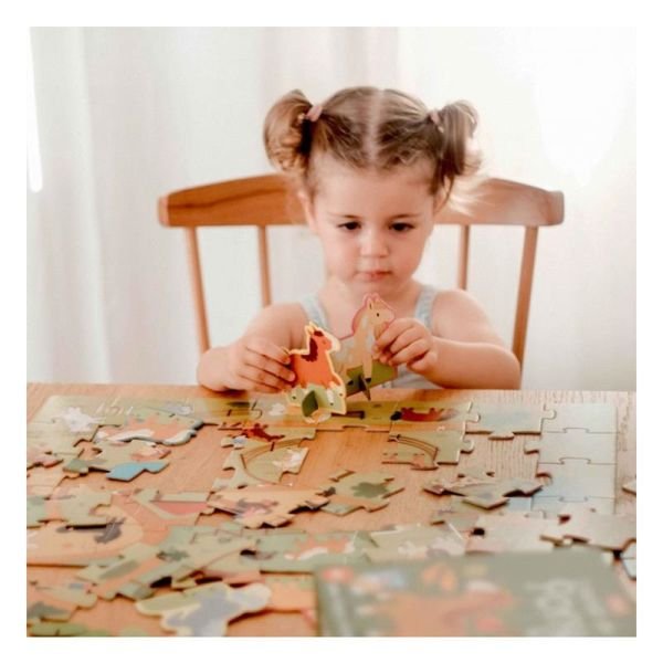 World of Ponies - Book and Puzzle