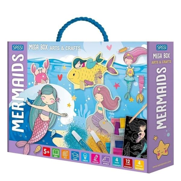 Mega Box Arts and Crafts - Mermaids