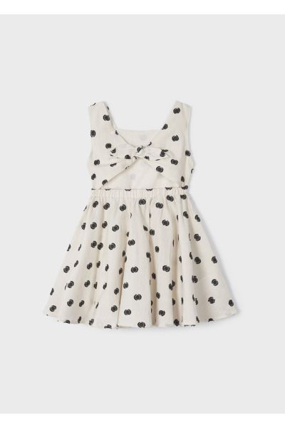 Mayoral Kız Çocuklar Için Pamuklu Puantiyeli Elbise