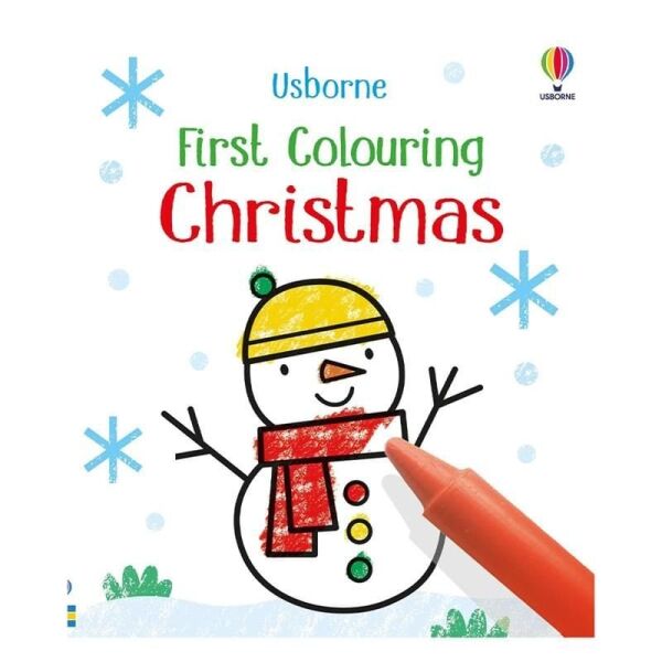 First Colouring Christmas