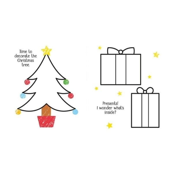 First Colouring Christmas