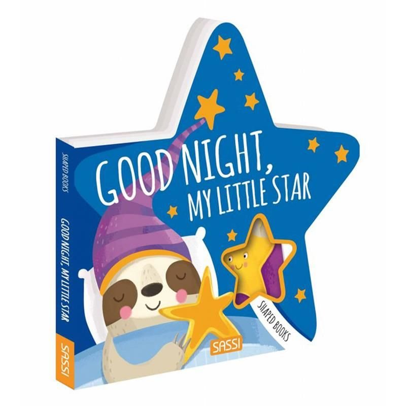 Goodnight My Little Star - Shaped Board Book