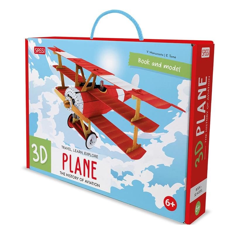 3D Plane - Book And 3D Model