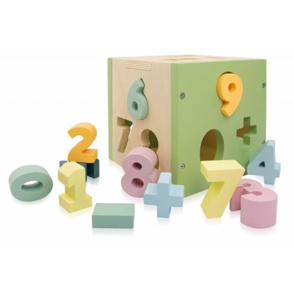 Numbers Cube - Wooden Toys And Book