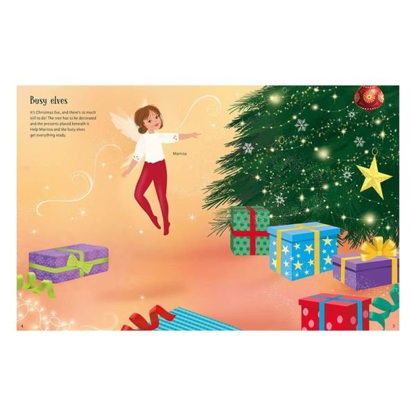 Sticker Dolly Dressing Christmas Fairies