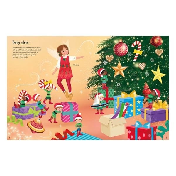 Sticker Dolly Dressing Christmas Fairies