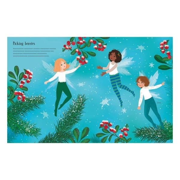 Sticker Dolly Dressing Christmas Fairies