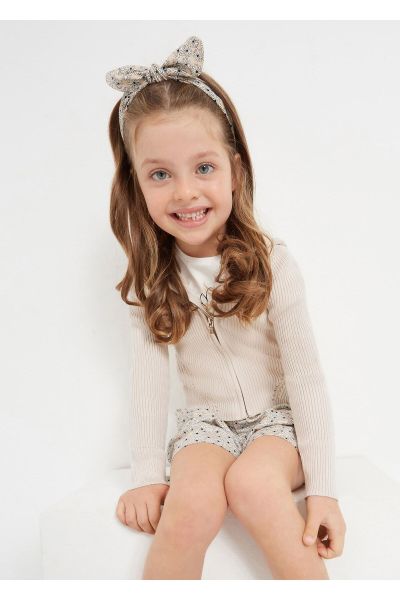 Mayoral Kız Çocuk Kspişonlu Triko Hırka