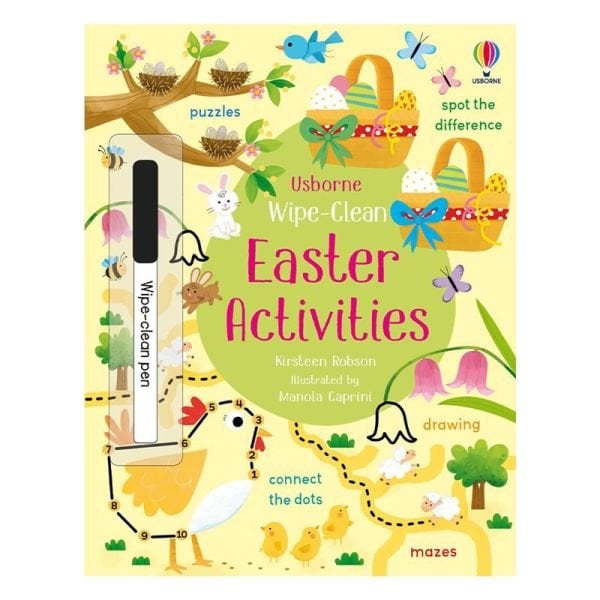 Wipe-Clean Easter Activities