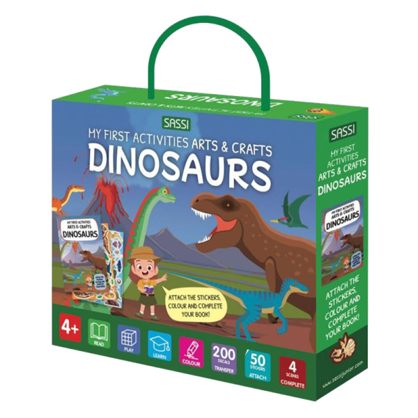 My First Activities Arts And Crafts - Dinosaurs