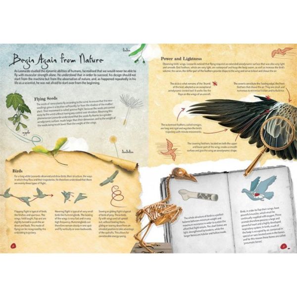 The Invetions Of Leonardo Da Vinci - Flying Machin